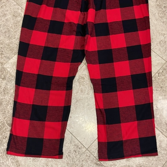 Old Navy Buffalo Plaid Printed Flannel Pj Pajama Pant NWOT Size 3X - Picture 12 of 13
